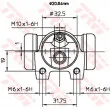 Cylindre de roue TRW BWF245 - Visuel 2