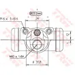 Cylindre de roue TRW BWH277 - Visuel 2