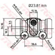 Cylindre de roue TRW BWK156 - Visuel 2