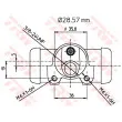 Cylindre de roue TRW BWN131 - Visuel 2