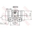 Cylindre de roue TRW BWN245 - Visuel 2