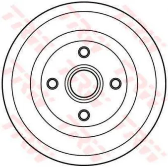 Tambour de frein TRW DB4179