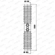 Jeu de joints-soufflets, direction MOOG K150064 - Visuel 1