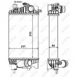 Intercooler, échangeur NRF 30469 - Visuel 1