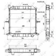 Radiateur, refroidissement du moteur NRF 52235 - Visuel 1