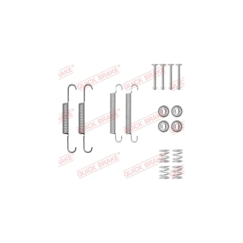 Kit d'accessoires, mâchoires de frein de stationnement QUICK BRAKE 105-0020