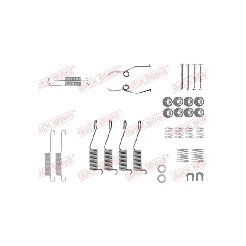 Kit d'accessoires, mâchoire de frein QUICK BRAKE 105-0697