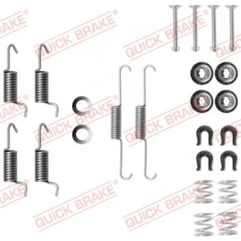 Kit d'accessoires, mâchoires de frein de stationnement QUICK BRAKE 105-0788