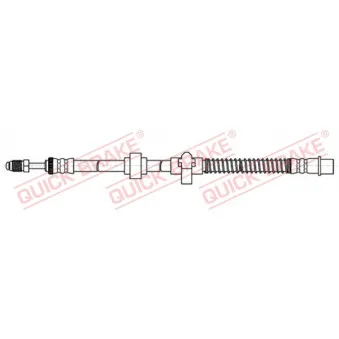 Flexible de frein QUICK BRAKE 32.848