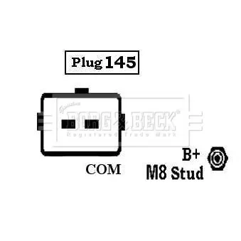 Alternateur BORG & BECK BBA2808