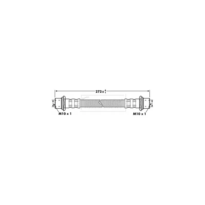 Flexible de frein BORG & BECK BBH7259