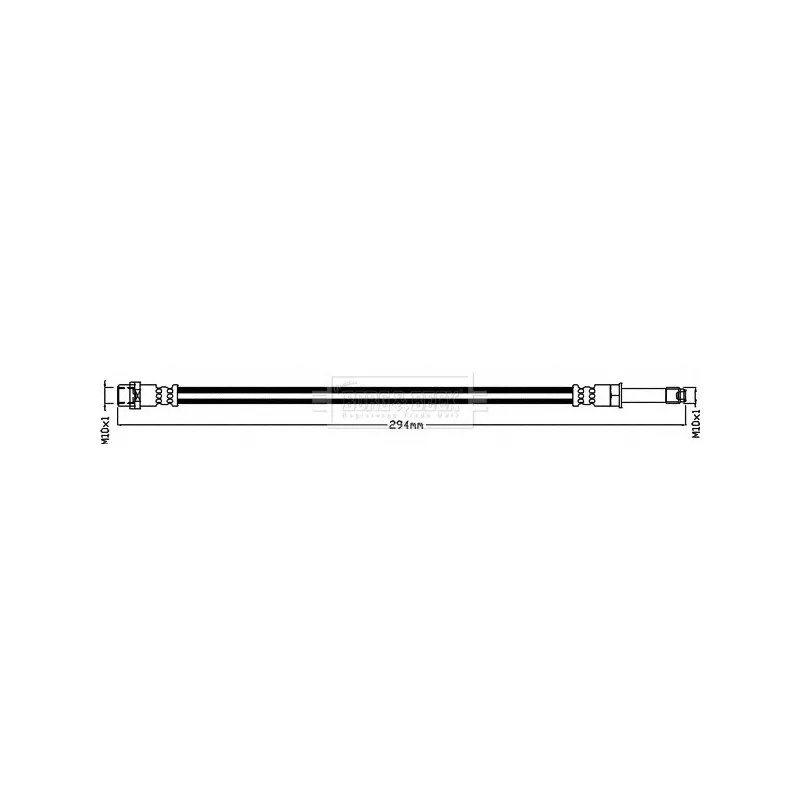 Flexible de frein BORG & BECK BBH8462