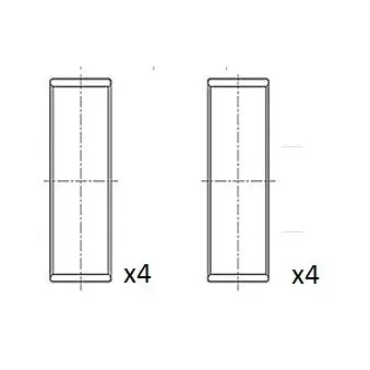 Coussinet de bielle FAI AutoParts BB2026-STD