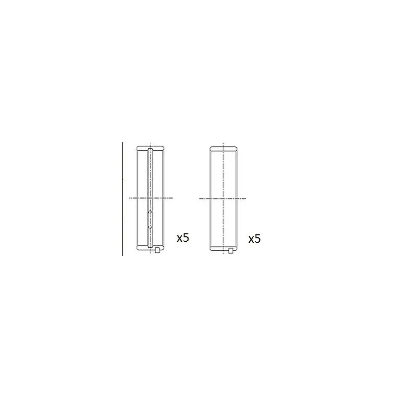 Coussinet de vilebrequin FAI AutoParts BM1028-025