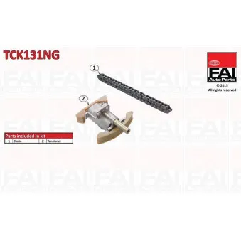 Kit de distribution par chaîne FAI AutoParts TCK131NG