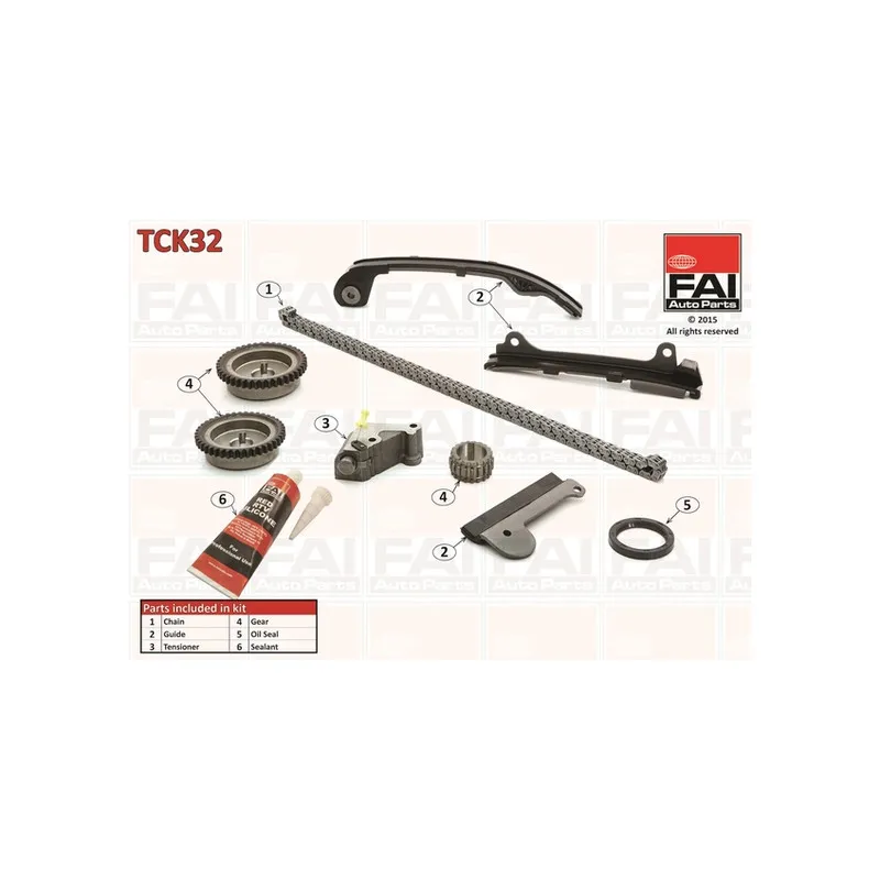 Kit de distribution par chaîne FAI AutoParts TCK32