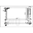 Radiateur, refroidissement du moteur ABAKUS 009-017-0017 - Visuel 3