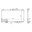 Radiateur, refroidissement du moteur ABAKUS 018-017-0009 - Visuel 3