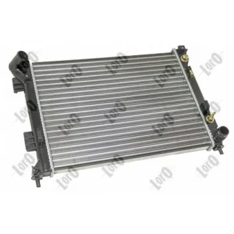 Radiateur, refroidissement du moteur ABAKUS 019-017-0036