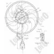 Ventilateur, refroidissement du moteur ABAKUS 037-014-0022 - Visuel 3