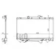 Radiateur, refroidissement du moteur ABAKUS 051-017-0003-B - Visuel 1