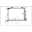 Radiateur, refroidissement du moteur ABAKUS 054-017-0045 - Visuel 3