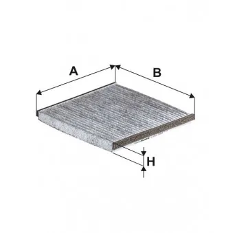 Filtre, air de l'habitacle FILTRON K 1183A