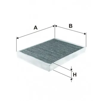 Filtre, air de l'habitacle FILTRON