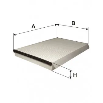 Filtre, air de l'habitacle FILTRON K 1288
