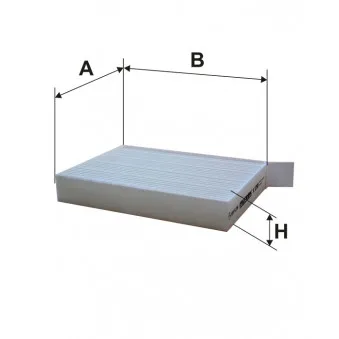 Filtre, air de l'habitacle FILTRON K 1290