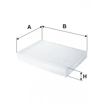 Filtre, air de l'habitacle FILTRON K 1330