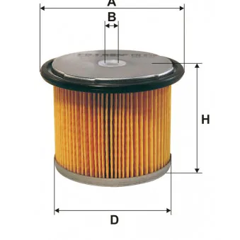 Filtre à carburant FILTRON