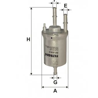 Filtre à carburant FILTRON PP 836/2