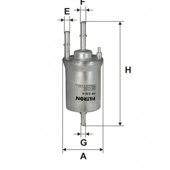 Filtre à carburant FILTRON PP 836/4