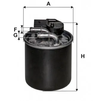 Filtre à carburant FILTRON