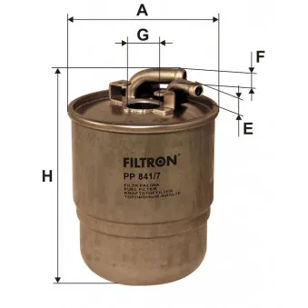 Filtre à carburant FILTRON