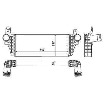 Intercooler, échangeur NRF