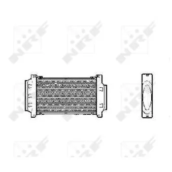 Intercooler, échangeur NRF 30868