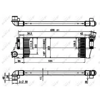 Intercooler, échangeur NRF