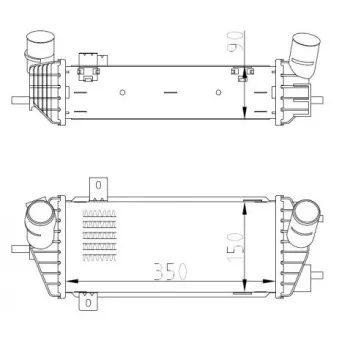 Intercooler, échangeur NRF