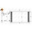 Condenseur, climatisation NRF 35103 - Visuel 2