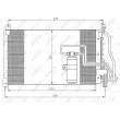 Condenseur, climatisation NRF 35134 - Visuel 1