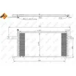 Condenseur, climatisation NRF 35315 - Visuel 2