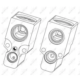 Détendeur, climatisation NRF 38369