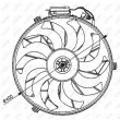 Ventilateur, refroidissement du moteur NRF 47028 - Visuel 2