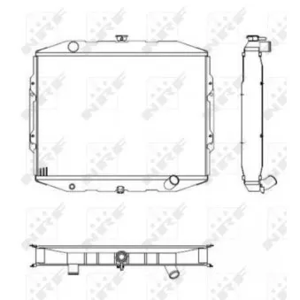 Radiateur, refroidissement du moteur NRF