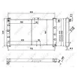 Radiateur, refroidissement du moteur NRF 52055 - Visuel 1