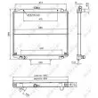 Radiateur, refroidissement du moteur NRF 52238 - Visuel 1