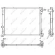 Radiateur, refroidissement du moteur NRF 53041 - Visuel 1