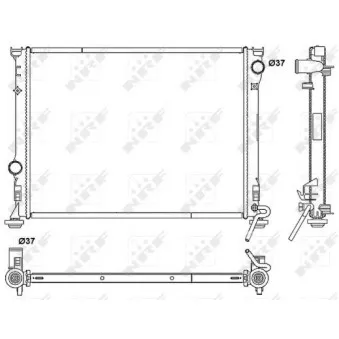 Radiateur, refroidissement du moteur NRF